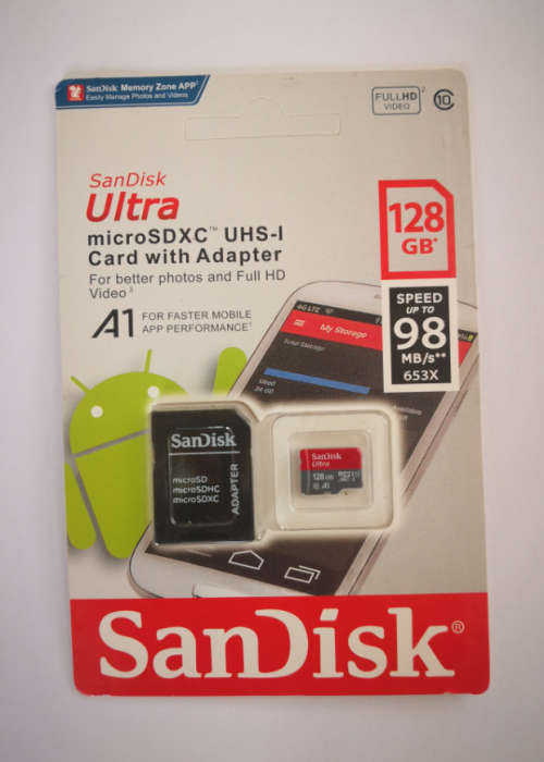 SANDISK ULTRA® microSD UHS-I CARD 128GB