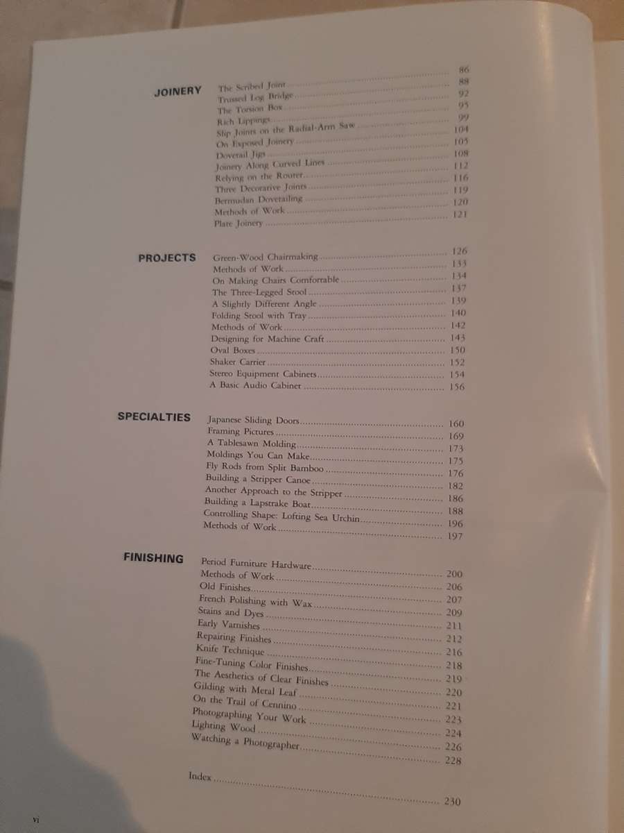 WOODWORKING - TECHNIQUES 6