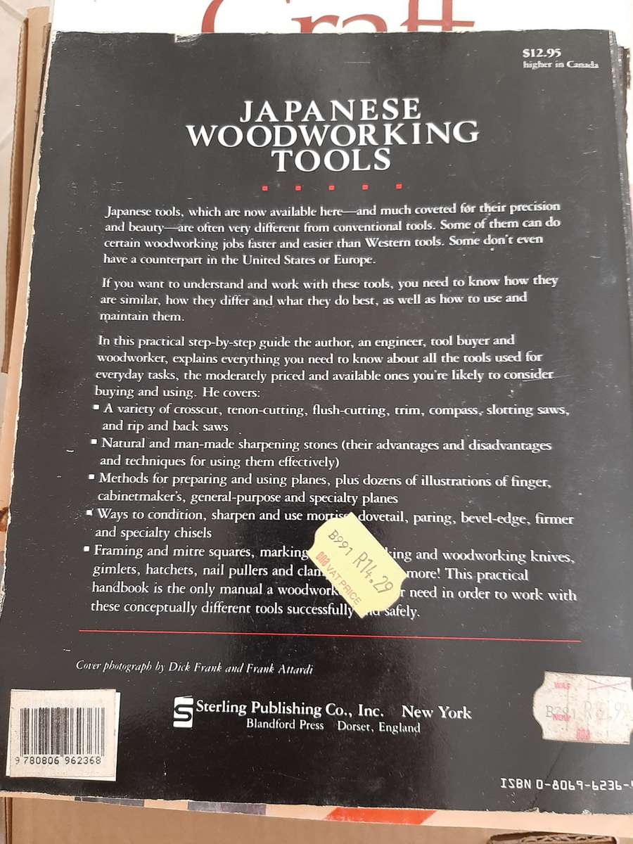 JAPANES WOODWORKING TOOLS - Henry LANZ