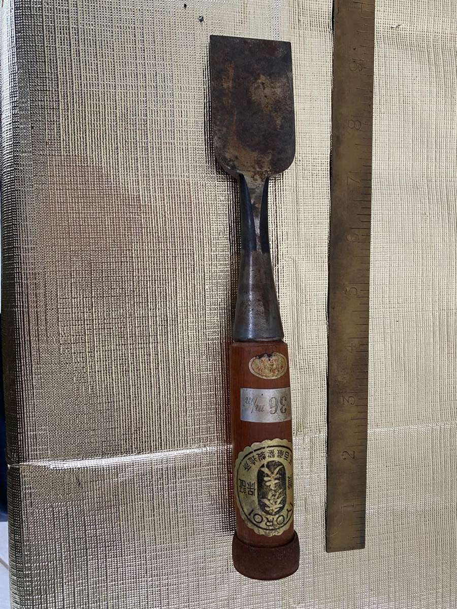 Japanese pairing chisel - Heavy duty 36 mm
