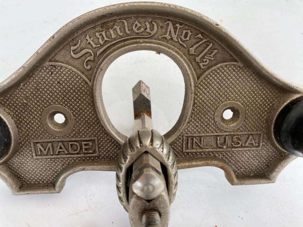 Stanley no 71 - USA -1/2 Toothing Plane with Three blades(tooth`s)..