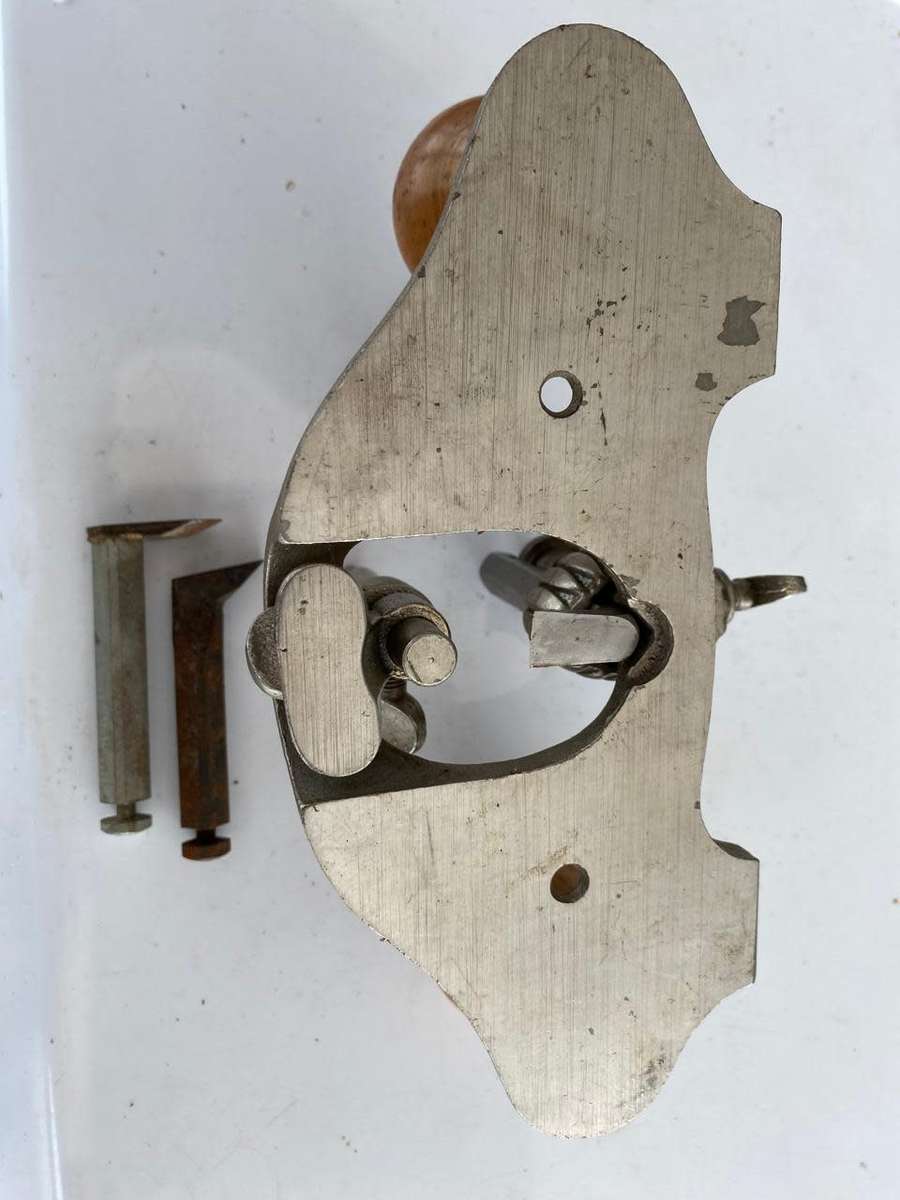 Stanley no 71 - USA - Open Throat Toothing Plane with Depth Gauge and three Blades(tooth`s)