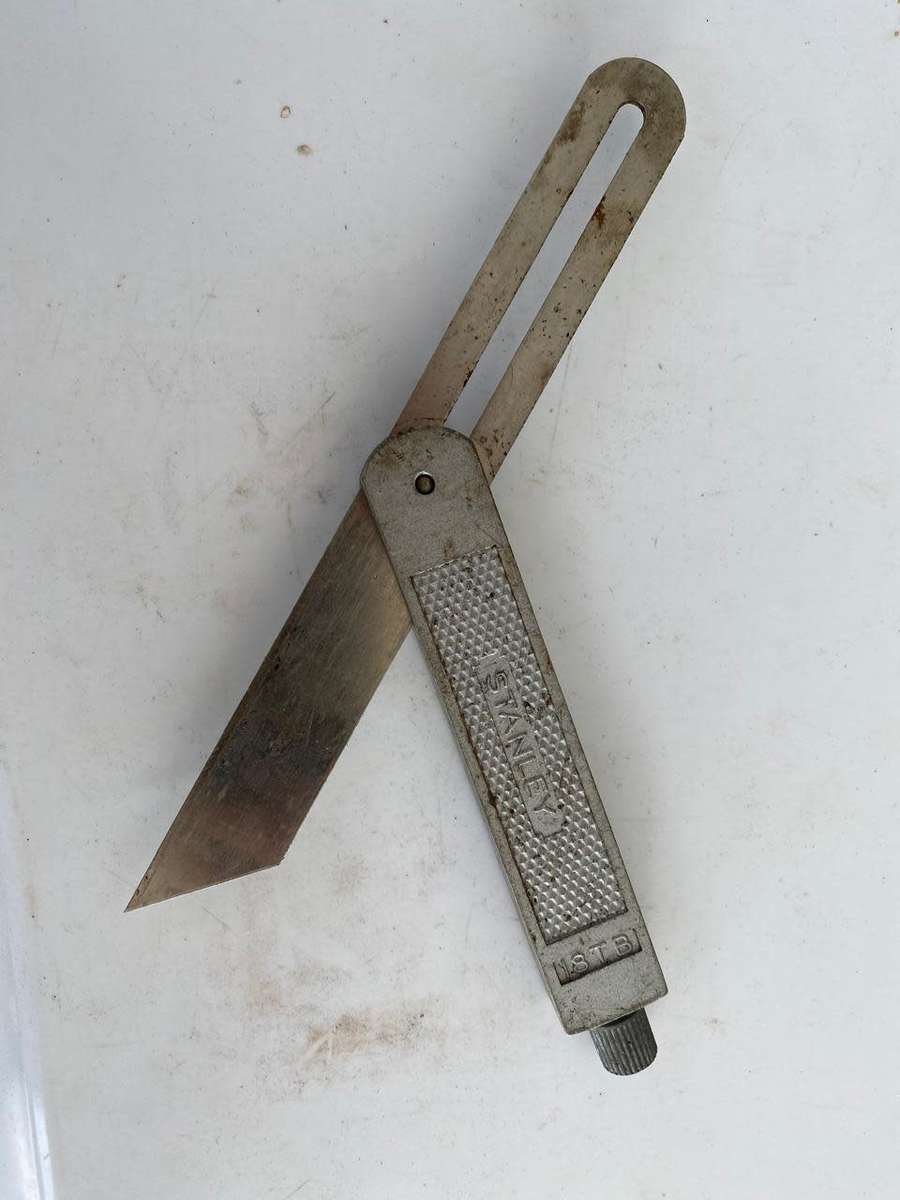 Stanley USA made - no 18  Sliding Bevel Square.