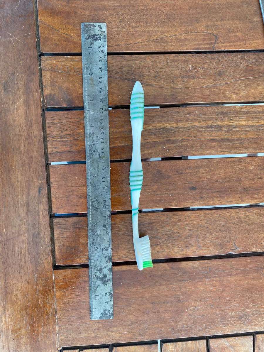 Starrett Unrestored Ruler - 12 inch and 30 cm.