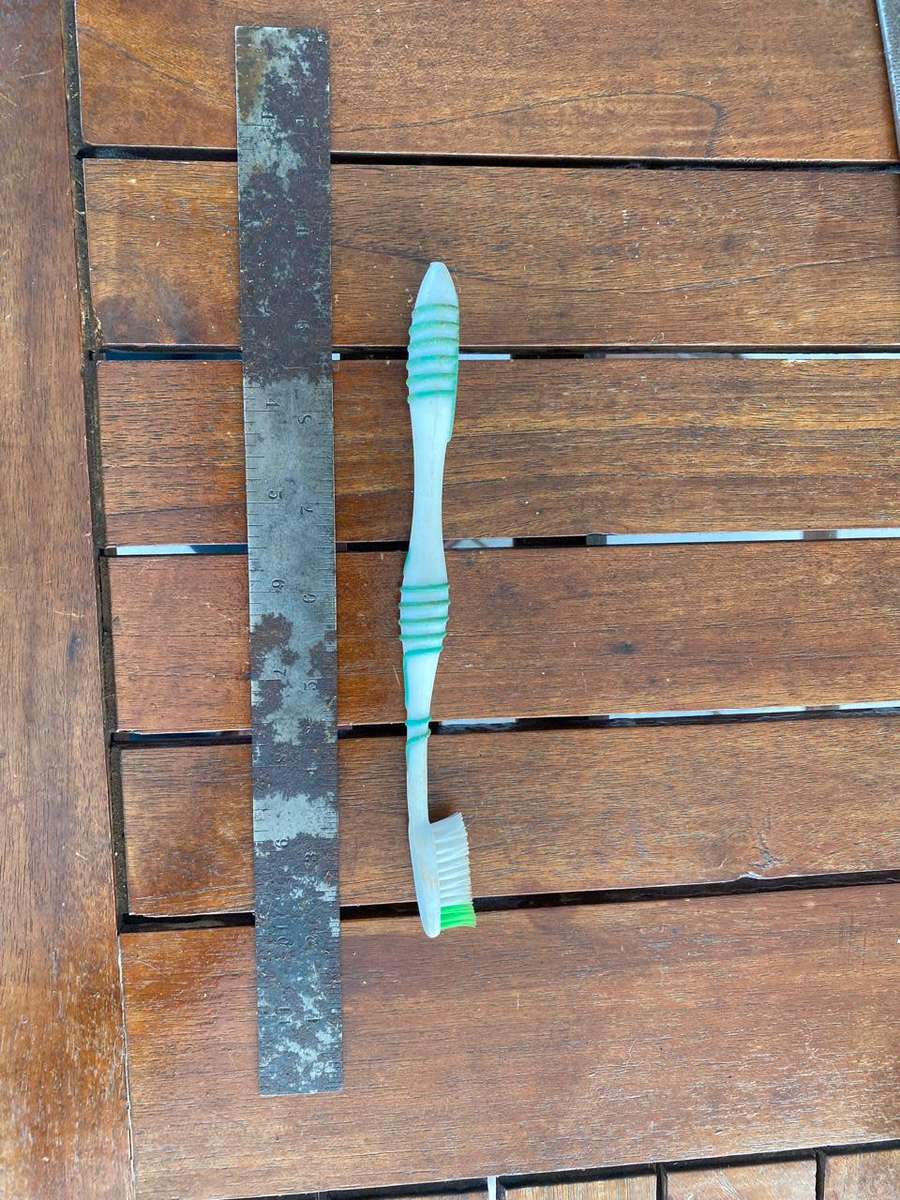 Starrett Unrestored Ruler - 12 inch and 30 cm.