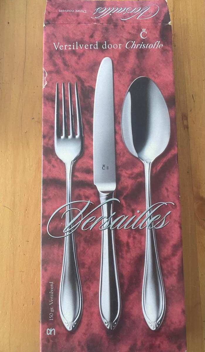Versailles Cutlery - Verzilverd door Christofle - 3 Piece set
