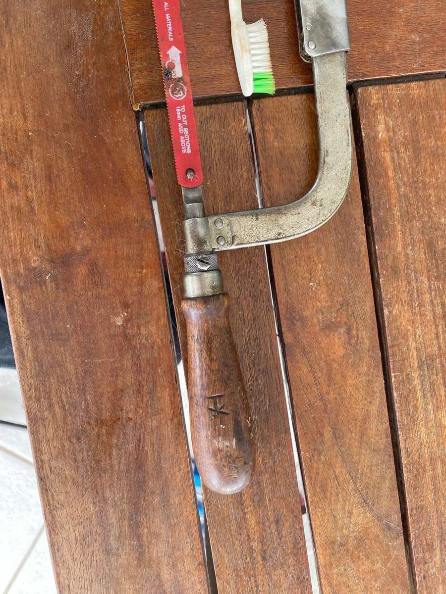 Starrett Hacksaw no 146 by Starrett Mass Con. USA.