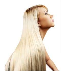 22" 55cm Clip in100% straight Human hair Full head 8pc set