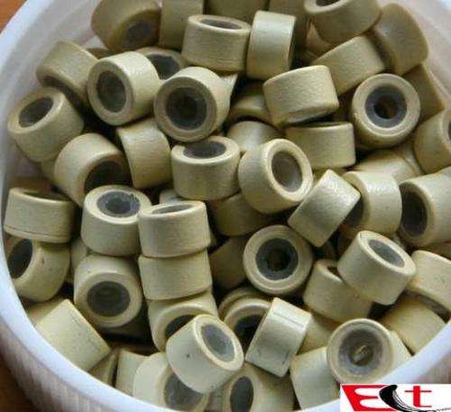 Standard 4mm micro rings - black, dark brown or blonde -100 pieces per pack