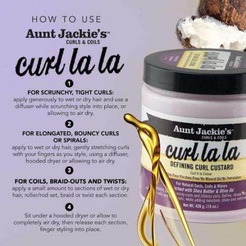 Aunt Jackie`s Curl La La Defining Curl Custard 426g