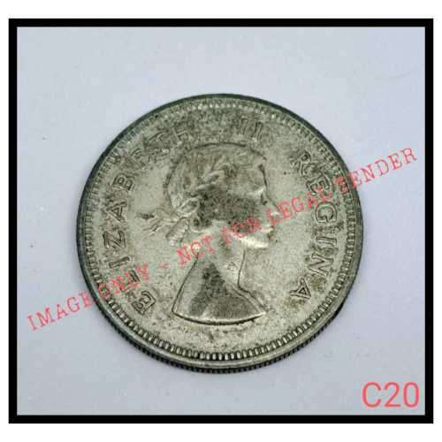 1960 TWO AND A HALF SHILLINGS UNION SA COIN