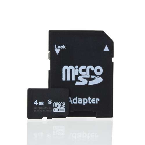 4GB MEMORY SD CARD CARD WITH ADAPTOR