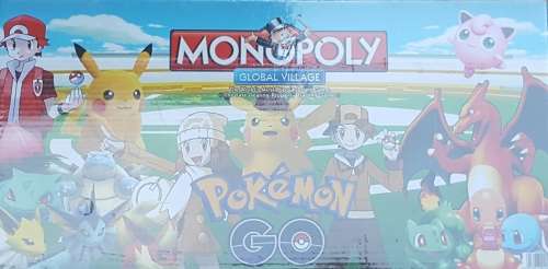 MONOPOLY GLOBAL VILLAGE POKEMON GO BOARD GAME