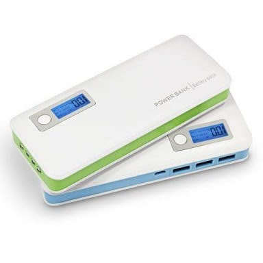 SMART POWER BANK 18000 MaH WITH 3 USB CHARGING PORTS