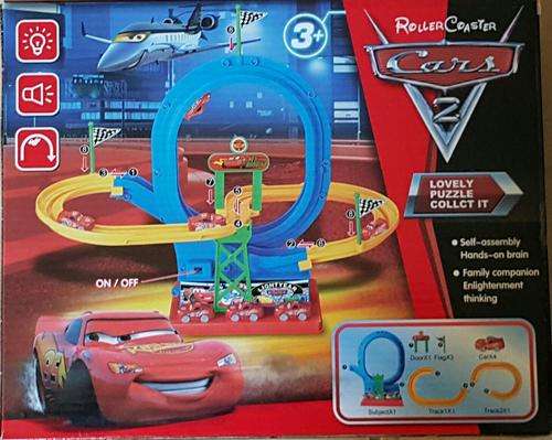 DISNEY PIXAR CARS 2 ROLLER COASTER TRACK SET