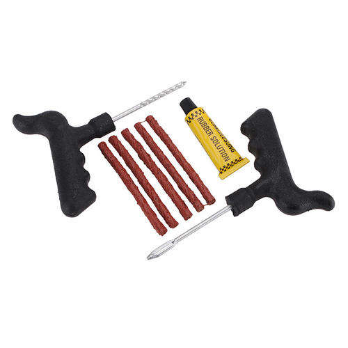 TYRE REPAIR KIT WITH 5 PLUGS INCL. TOOLS D.I.Y