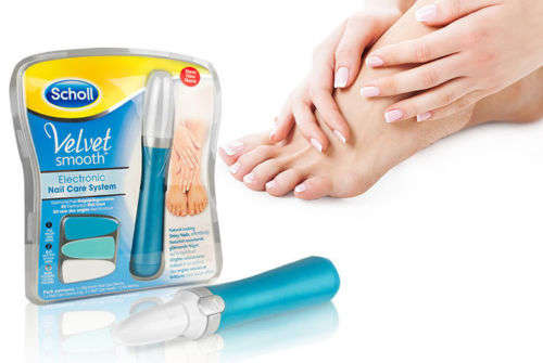 SCHOLL ELECTRONIC NAIL CARE FILE/ POLISHER
