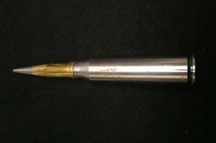Bullet - 35mm with machined tip (Brass and stainless steel) - Used