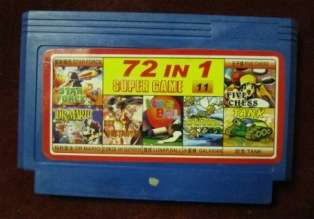 Multi Game Cartridge - 72 IN 1