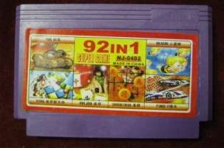Multi Game Cartridge - 92 IN 1