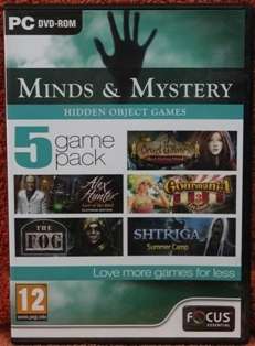 PC Game - Minds & Mystery - Hidden object games - 5 Pack game