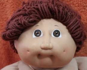 Plush Cabbage Patch doll +/- 41 cm