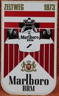 Vintage Stickers - Marlboro Racing stickers - Early 70's