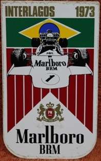 Vintage Stickers - Marlboro Racing stickers - Early 70's