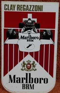 Vintage Stickers - Marlboro Racing stickers - Early 70's