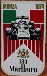 Vintage Stickers - Marlboro Racing stickers - Early 70's