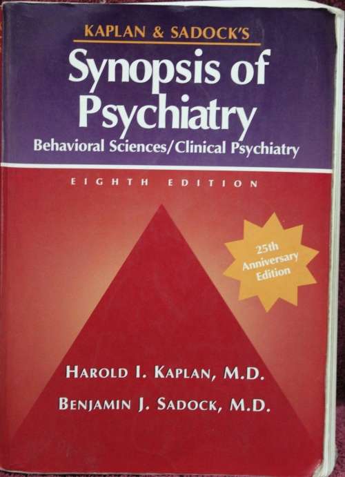 Book- Synopsis of Psychiatry