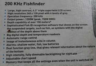 Condor Fish Finder - 200 KHz