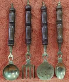 Decorative Copper ware Brass cooking set