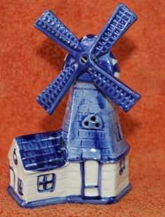 Porcelain Windmill (+-15cm)