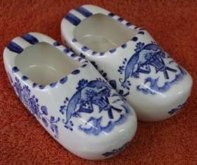 Porcelain Decorative Shoes (+-13cm)