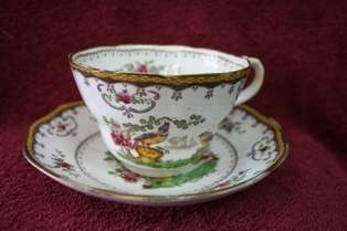 Breakfast Cup and Saucer c1920s