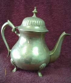 Copper kettle (+-19cm)