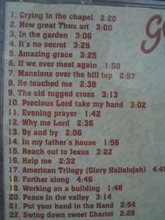 CD - Gospel - The Elvis Way