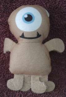 Plush Toy - Monster Inc Teddy Bear +-9cm