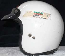 Yellow Huayu bike helmet  - Size unknown