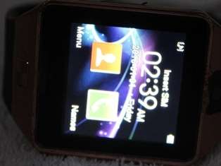 smart watch and phone