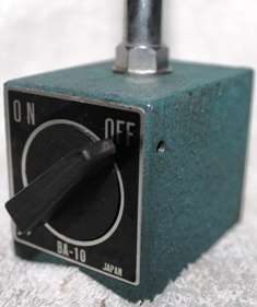 Magnetic Lathe clock gauge tower