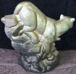 Glass - Jaguar Ornament - (L) 25 cm (W) 25 cm