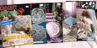 Crochet Monthly Number 187, 138, 139, 144, 148