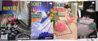 Crochet Monthly Number 108, 111, 112, 114, 116