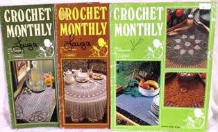 Crochet Monthly Number  31, 32, 33, 34, 35, 36