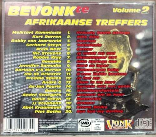 CD - Bevonkte Afrikaanse treffers - Volume 2