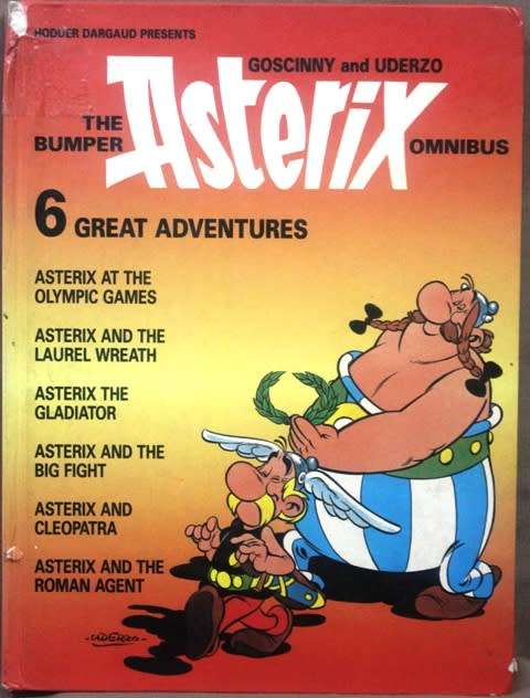 Asterix -  Hard Cover - The bumper Asterix omnibus - Published in 1989