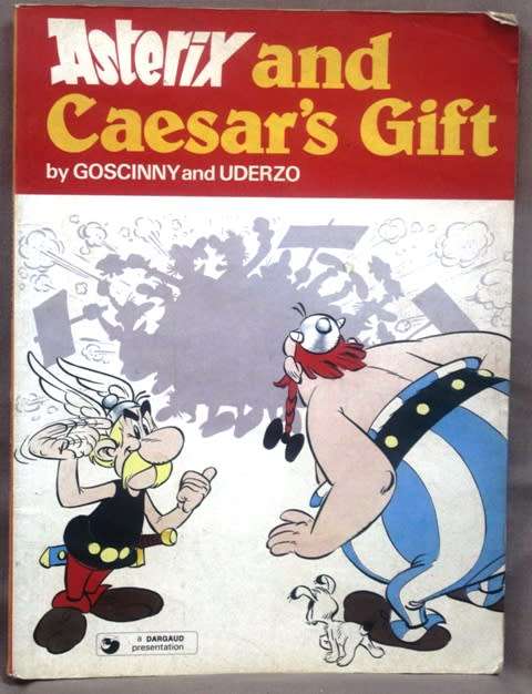 Asterix -  Soft cover - Asterix and Ceasar's Gift - Published in 1977