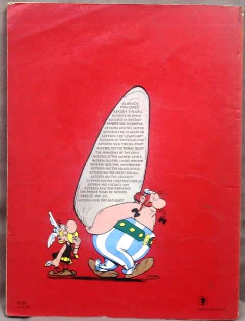 Asterix -  Soft cover - Asterix and Ceasar's Gift - Published in 1977